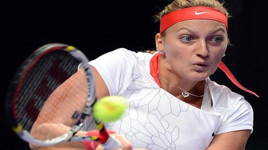 Kvitova turnuvadan &ccedil;ekildi
