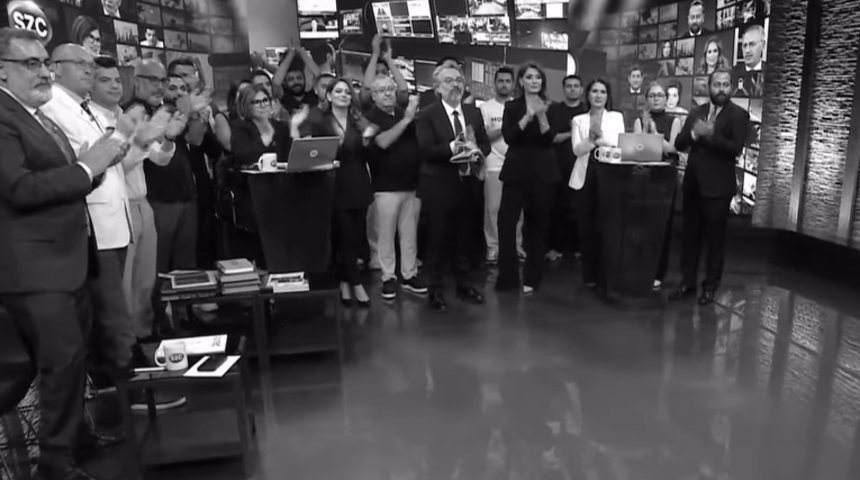 Sözcü TV 10 gün süreyle kapatıldı! Son dakikalarda siyah beyaz yayın yaptılar