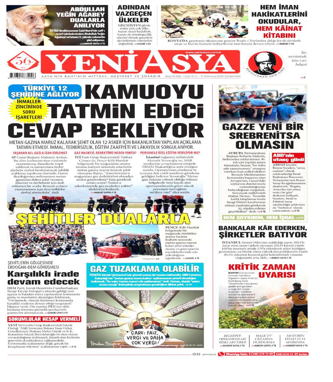 Yeni Asya Gazetesi
