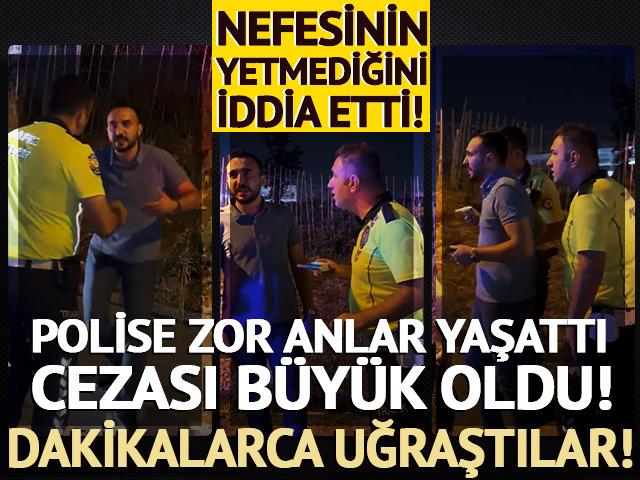 Nefesinin yetmediğini iddia etti: Cezası büyük oldu!