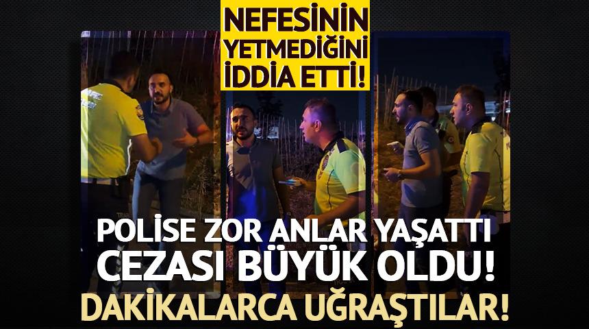 Nefesinin yetmediğini iddia etti: Cezası büyük oldu!