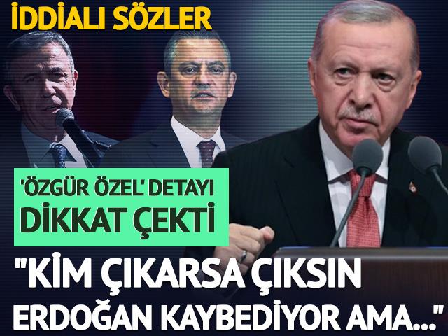 Kim çıkarsa çıksın Erdoğan kaybediyor