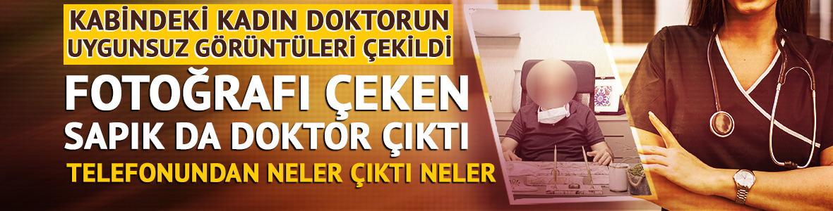 Kabindeki kadın doktorun uygunsuz fotoğrafları çekildi! Fotoğrafı çeken sapık da doktor çıktı