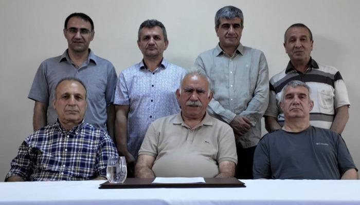 Terör örgütü lideri Öcalan'dan videolu mesaj! 'Silahın değil, siyasetin ve toplumsal barışın gücüne inanıyorum'