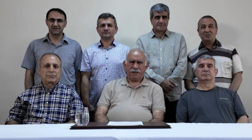 Terör örgütü lideri Öcalan'dan videolu mesaj! 'Silahın değil, siyasetin ve toplumsal barışın gücüne inanıyorum'