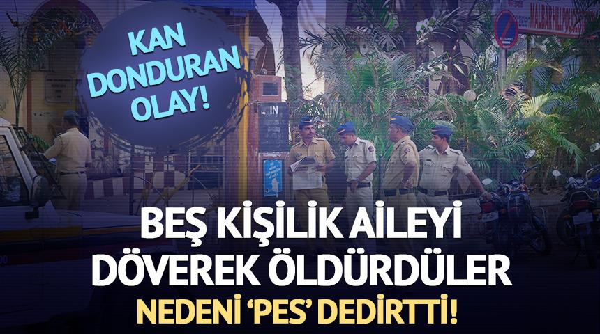 Beş kişilik aileyi büyücülük iddiasıyla döverek öldürdüler! 