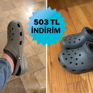 Yaz sıcaklarında konfor ayağınızda! Crocs Classic Sandalet indirime girdi 