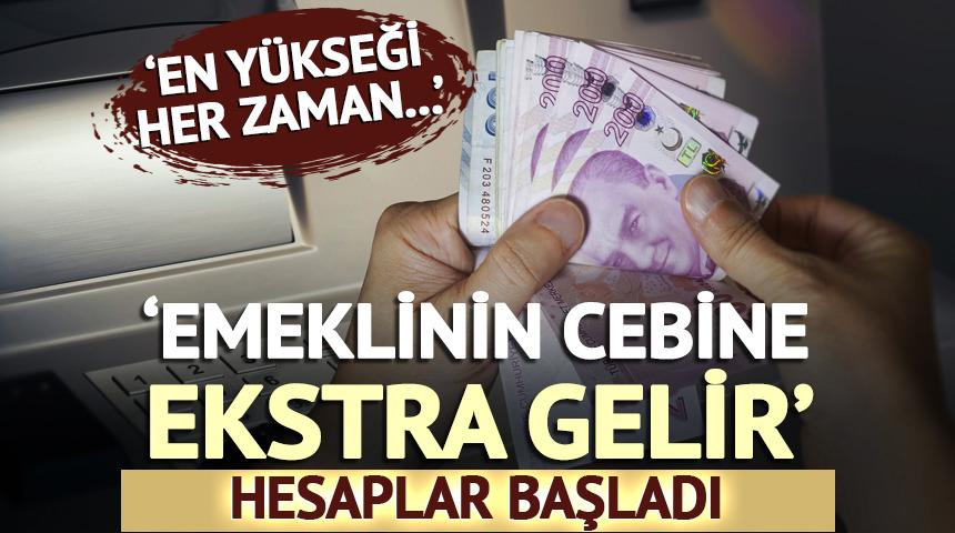 'Emeklinin cebine ekstra gelir' Hesaplar başladı! 