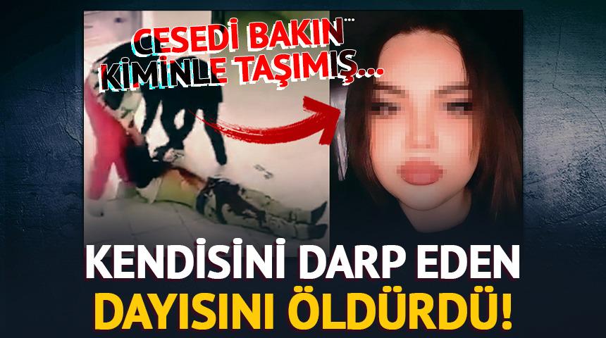 Kendisini darp eden dayısını öldürdü!