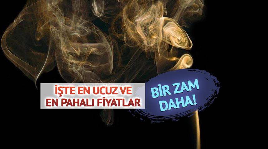 Bir sigara grubuna daha zam! Fiyatlar baştan aşağı değişti... İşte en pahalı ve en ucuz sigara