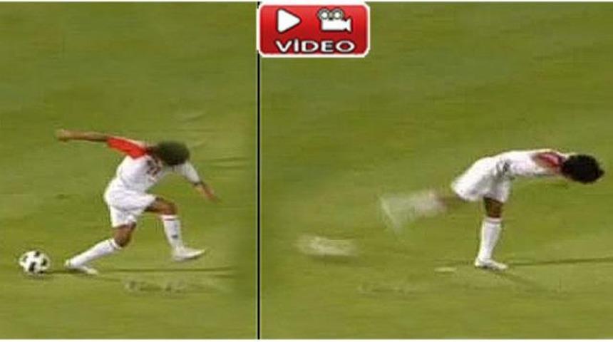 Topukla penaltı sonu oldu! (Video)