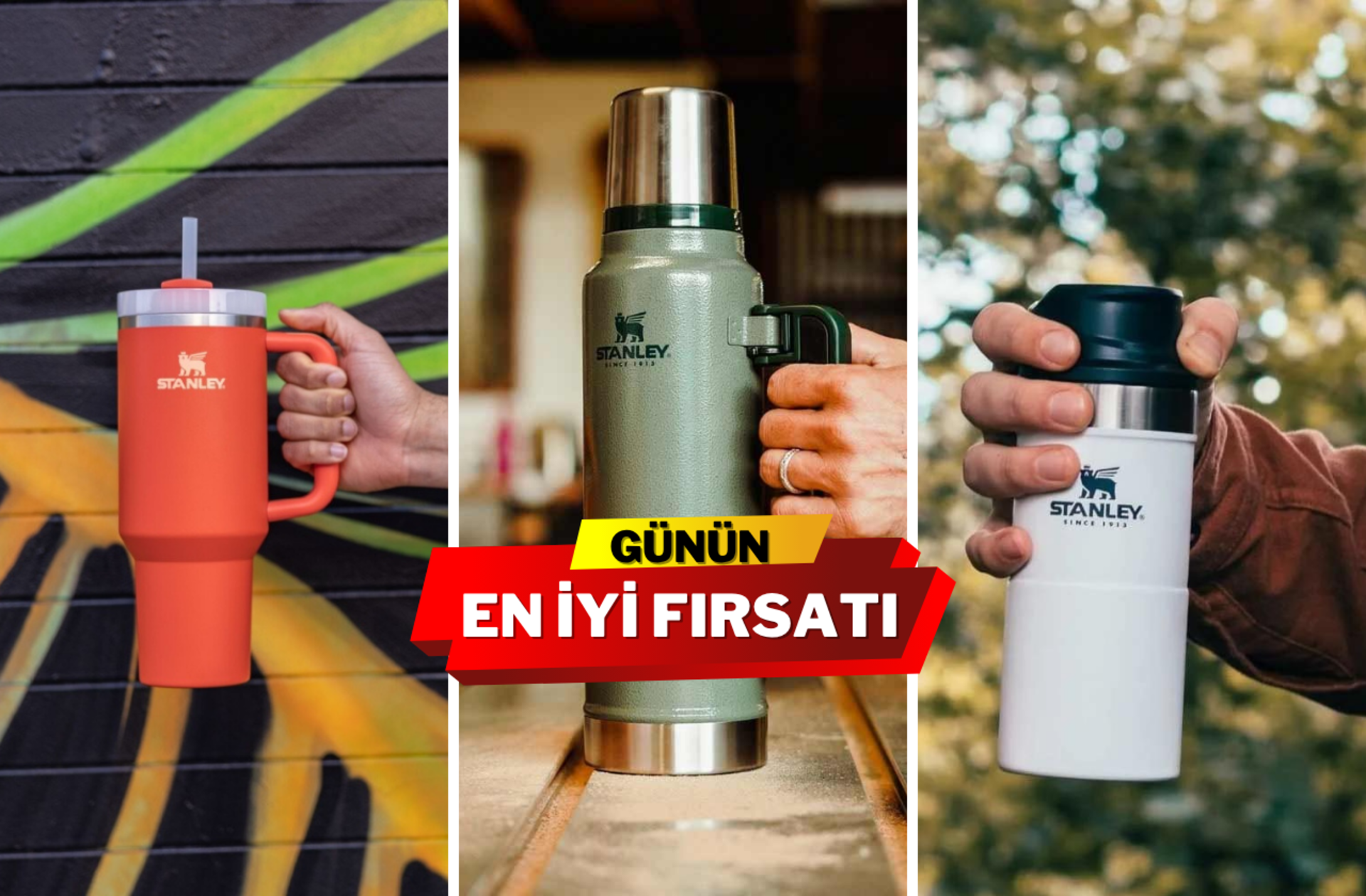 Ömür boyu garantili Stanley termoslar Prime Day'e özel indirimde