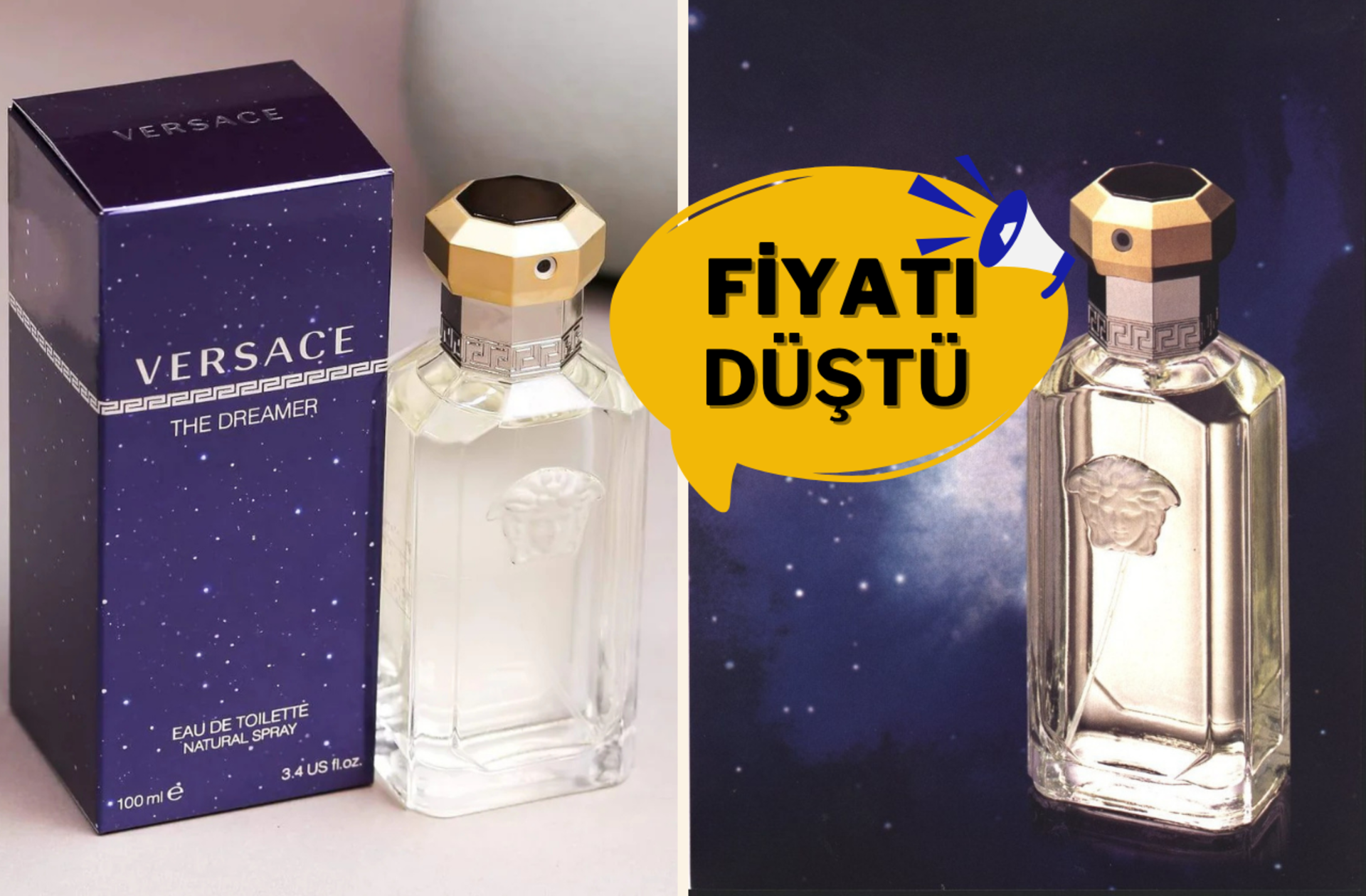 Cesur tarzların vazgeçilmez kokusu: Versace The Dreamer Parfüm günün fırsat ürünü oldu