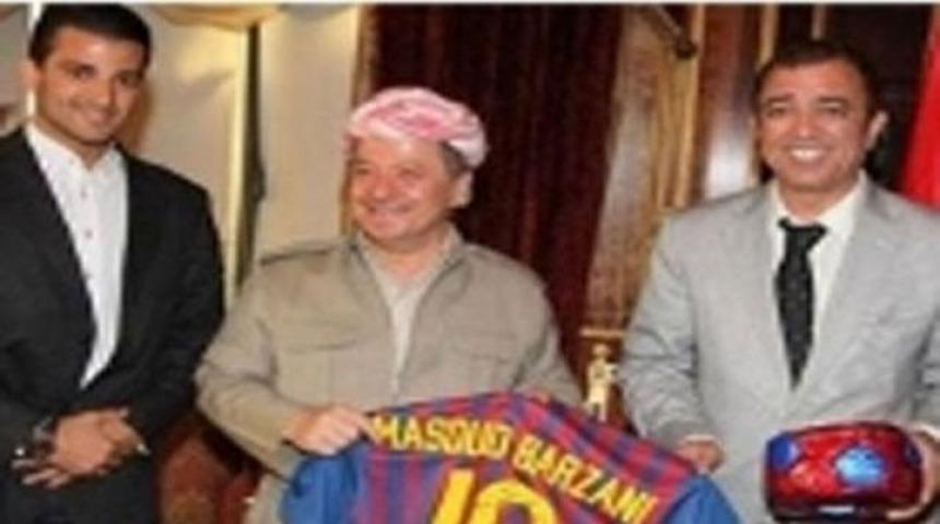 Bar&ccedil;a'dan Barzaniye jest!