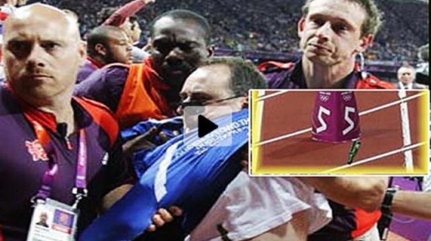 Bolt'a şişe fırlattı, bedeli ağır oldu!