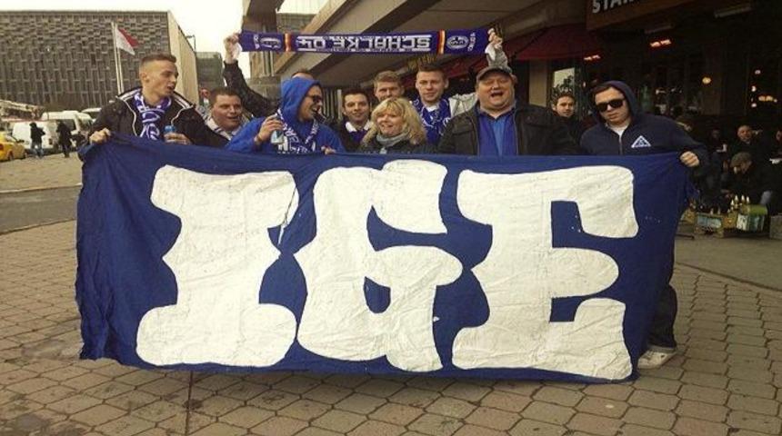 Schalke taraftarı İstanbul'da..!