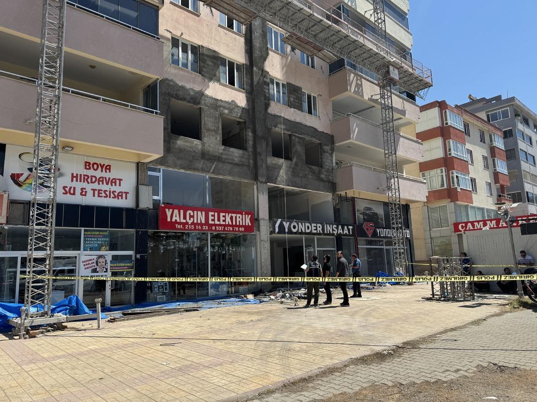Kahramanmaraş ta feci olay! İskele çöktü: 2 işçi hayatını kaybetti! 3