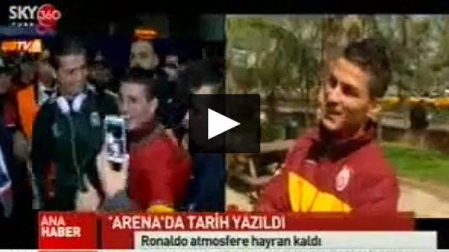 Adanalı Ronaldo'dan buluşma sonrası ilk röportaj!