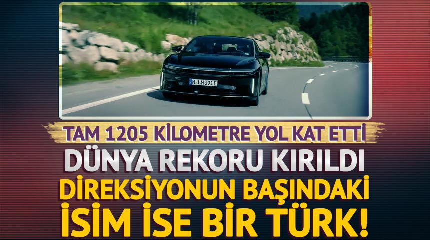 Tek şarjla en uzun yolculuk rekoru kırıldı!