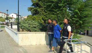 Muğla'da polis araçlarına zarar veren şahıs tutuklandı