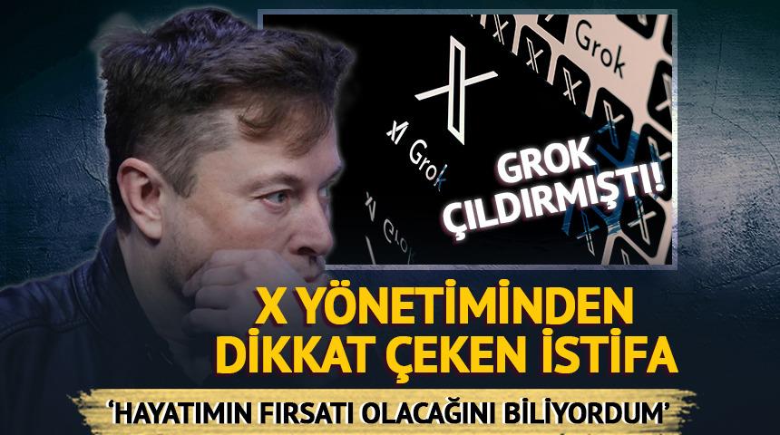 Grok çıldırmıştı! X yönetiminden dikkat çeken istifa