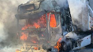 Seyir halindeyken alev topuna döndü! Kullanılamaz hale geldi