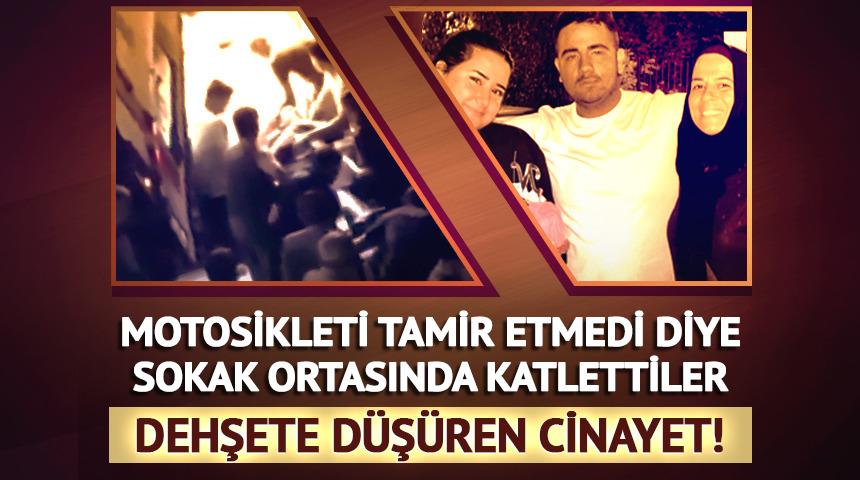 Motosikleti tamir etmeyen genci öldürdüler