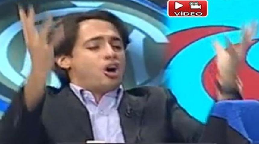 İtalyan spikerin d&uuml;nyası karardı! (Video)