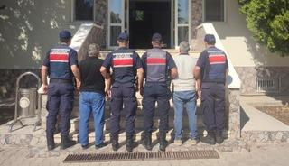 Aranan 5 hükümlü jandarma operasyonuyla yakalandı