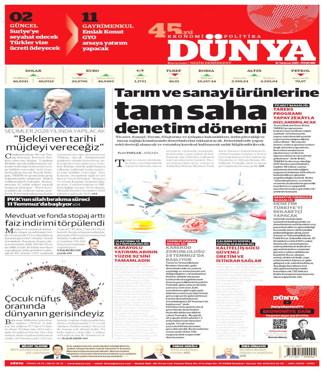 Dünya Gazetesi