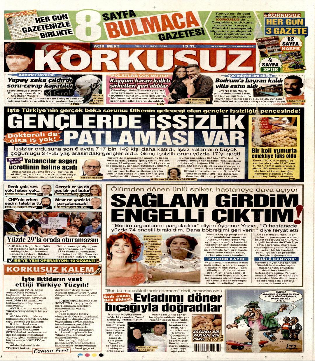 Korkusuz Gazetesi