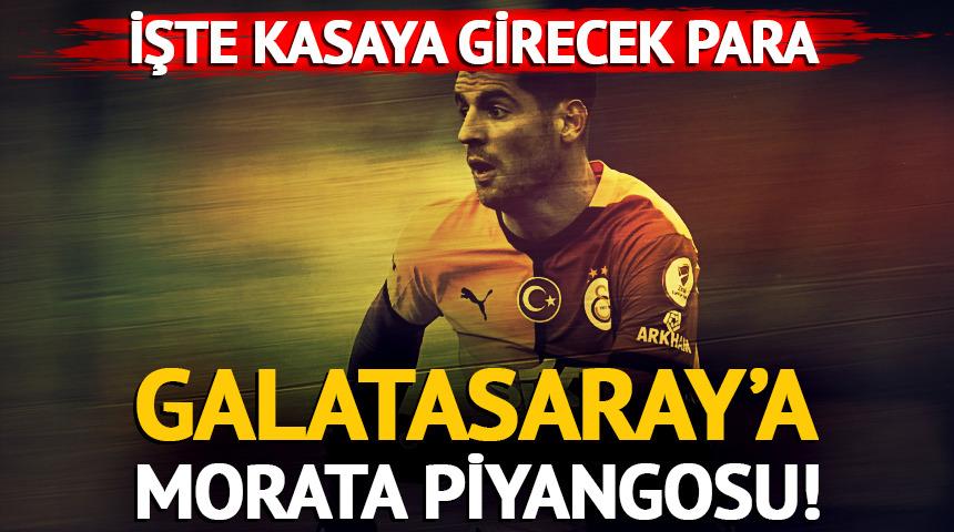 Galatasaray'a Alvaro Morata piyangosu vurdu! Kasaya müthiş para girecek