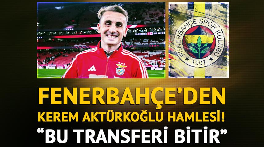 Fenerbahçe'den son yılların en ilginç transfer hamlesi! Kerem Aktürkoğlu için Portekiz'e çıkarma yapılıyor...