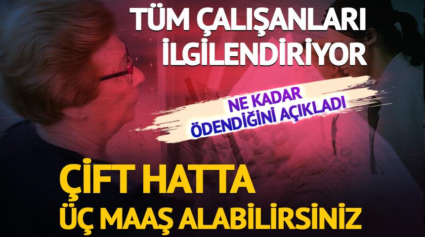 Mevzuatta var! Çift hatta üç maaş alabilirsiniz