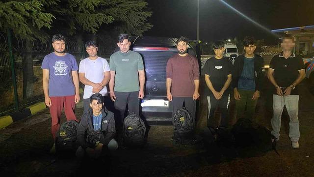 Tekirdağ’da göçmen kaçakçılığı operasyonunda 7 düzensiz göçmen yakalandı