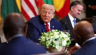 Trump'tan Afrikalı lidere tepki çeken soru! Pot kırdı toplantıya damga vurdu! 