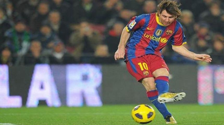 Messi yine rekor kırdı!