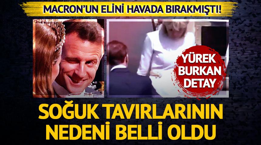Macron'un elini havada bırakmıştı! Soğuk tavırlarının nedeni belli oldu! Yürek burkan detay