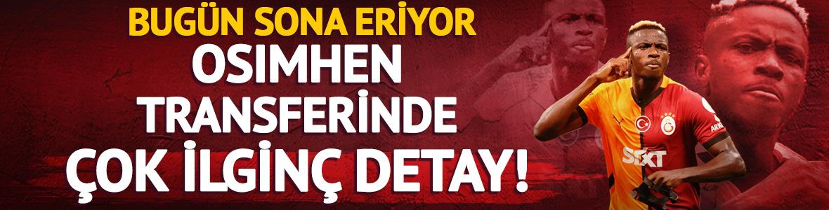 Galatasaray'ın eli çok güçlenecek! Osimhen'in sözleşmesinde madde bugün sona eriyor