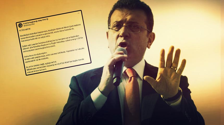 Ekrem İmamoğlu'ndan ses getiren paylaşım! 'Yeter artık' diyerek isyan etti: Bu artık rekabet değil