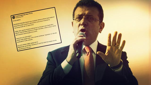 Ekrem İmamoğlu'ndan ses getiren paylaşım! 'Yeter artık' diyerek isyan etti: Bu artık rekabet değil