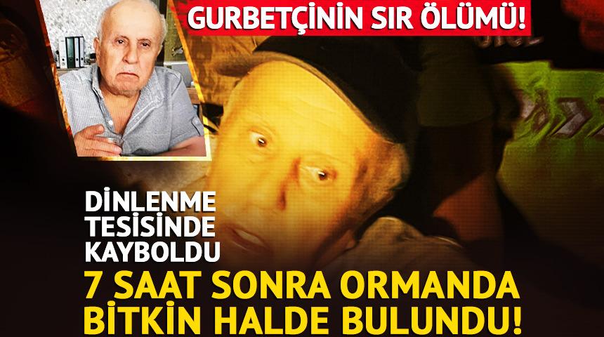 Gurbetçinin sır ölümü!