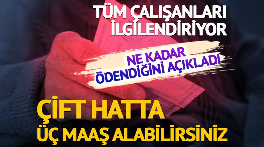 Mevzuatta var! Çift hatta üç maaş alabilirsiniz