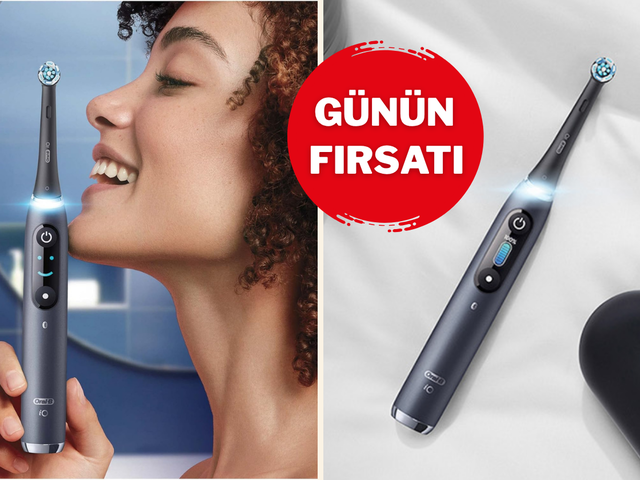 Yapay zeka destekli Oral-B iO - 9 şarjlı diş fırçası indirimde 