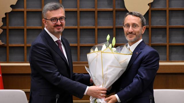 İletişim Başkanı olarak atanan Burhanettin Duran görevi devraldı!