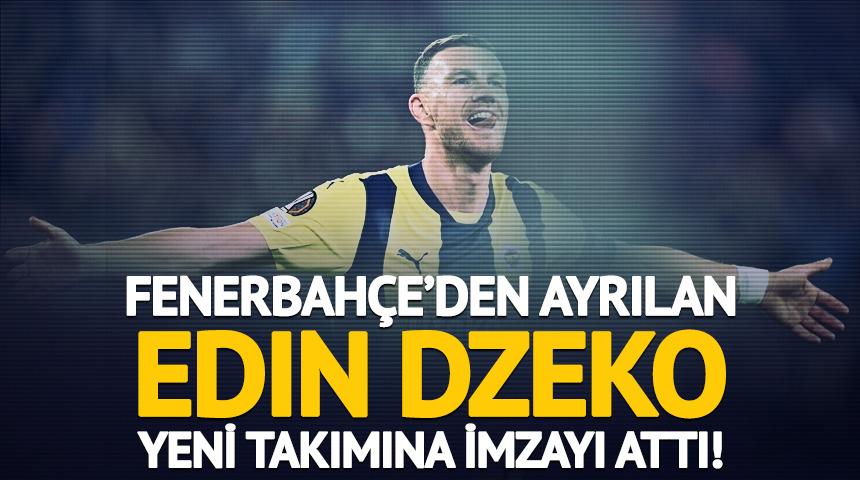 Fenerbahçe'den ayrılan Edin Dzeko, Fiorentina'ya imza attı! İşte sözleşme süresi