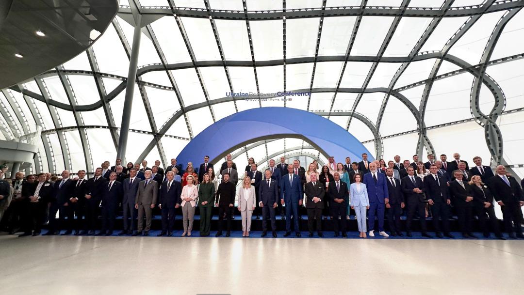 Los gobiernos de Italia y Ucrania lo organizaron conjuntamente. El ministro Kurum asistió en representación de Turquía.