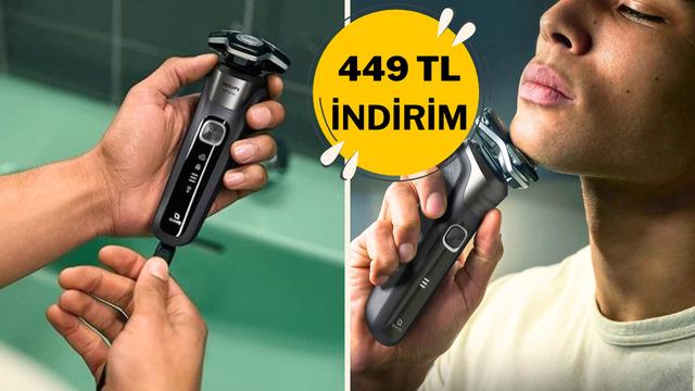 Hem ıslak hem kuru kullanım! Philips 5000 Serisi S5887/10 Tıraş Makinesi Prime Day'e özel indirimde