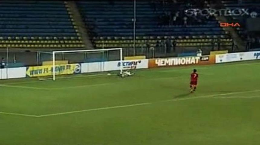 Milli ma&ccedil;ımızda skandal gol! (Video)