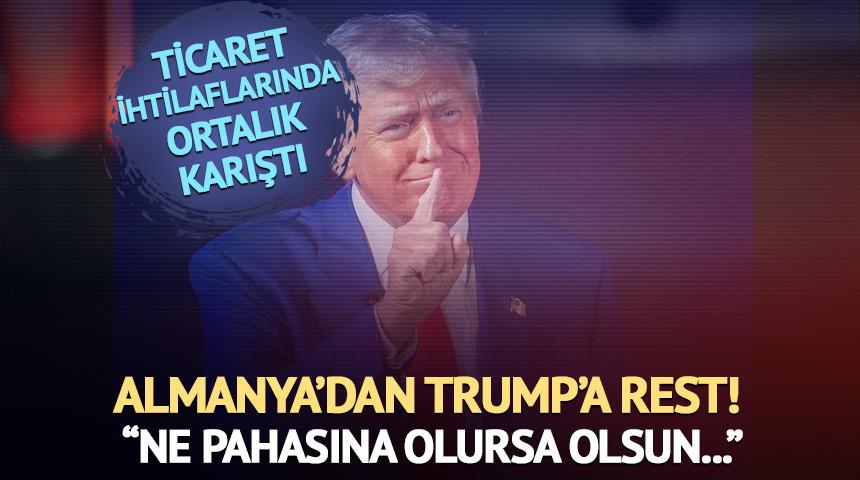 Almanya'dan ABD Başkanı Trump'a rest! "Ne pahasına olursa olsun bir anlaşma istemiyoruz"